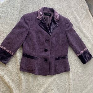 Saco de colores morados